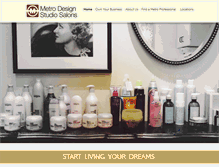Tablet Screenshot of metrodesignstl.com